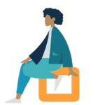 huumans sitting 4 Green